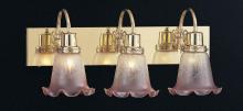  H-6053-B-01-BLUE - 3-LIGHT BATH AND VANITY WALL SCONCE