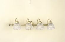  H-8264-B-01-CRYSTAL - 4-LIGHT BATH AND VANITY WALL SCONCE