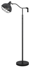 BO-3191FL - 60W Taloga metal floor lamp with adjustable caged shade. (Bulb not included)