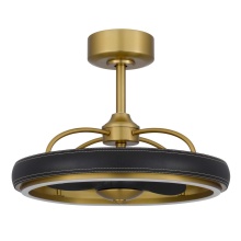  CF-1003 - Remote Controlled 30W, 580 lumen, 3000K dimmable 6 speed LED Arroyo ultra quiet FAN LIGHT