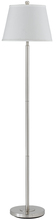  BO-2077FL-BS - 60" Height Metal Floor Lamp in Brushed Steel