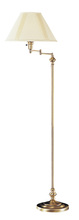  BO-314-AB - 59" Height Metal Floor Lamp in Antique Brass