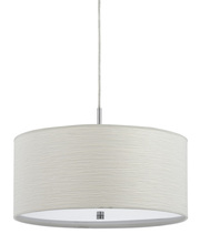  FX-3524/1P - 8.25" Inch Tall Pendant Fixture in Casual White