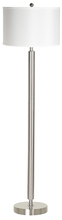  LA-2004FL-1BS - 60" Tall Metal Floor Lamp in Brushed Steel