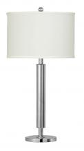  LA-2004NS-2RCH - 30" Tall Metal Table Lamp in Chrome