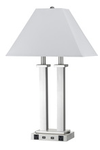  LA-60003DK-4RBS - 26" Height Metal Desk Lamp in Brushed Steel Finish