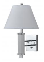  LA-8003WL-1CH - 19" Height Metal Wall Lamp in Chrome