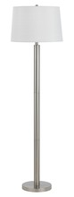  LA-8020FL-1-BS - 60" Tall Metal Floor Lamp in Brushed Steel