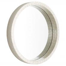  11592 - Triton Round Mirror|Wh-Lg