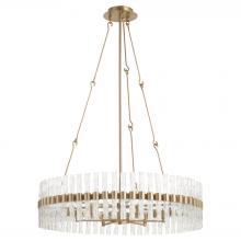  11627 - Nobel 6 Light Chandelier | Aged Brass