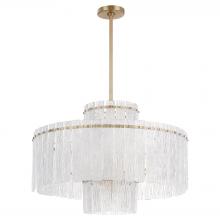  11631 - Othello 9 Light Chandelier | Aged Brass