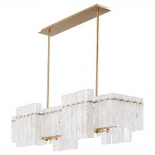  11632 - Othello 8 Light Linear | Aged Brass