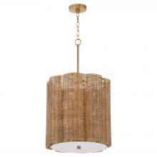  11936 - Boracay Pendant|Ant Brass