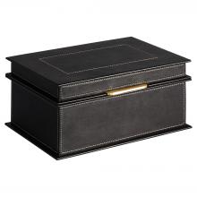  12004 - Garcia Box | Black | Brass - Large