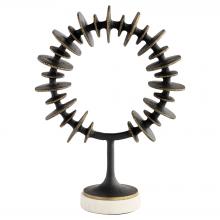  12014 - Barcelo Sculpture | Antique Bronze | White | Brass - Large
