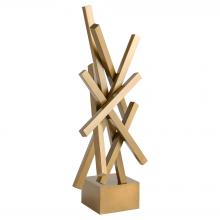  12016 - Stasis Sculpture | Aged Brass