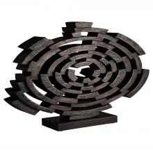  12023 - Vortex Sculpture | Dark Walnut | Small