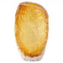  12033 - Baltic Vase | Amber | Clear | Medium