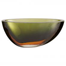  12041 - Pluto Bowl | Green | Orange - Large