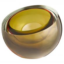  12042 - Pluto Bowl | Green | Orange - Medium