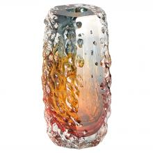  12050 - Tramonto Vase | Smoke | Amber - Small