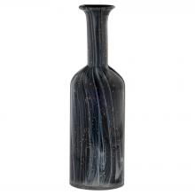  12059 - Infinity Vase | Black | Grey | Gold - Large