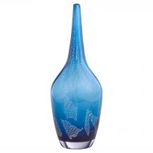  12063 - Vero  Vase | Blue | Metallic - Small