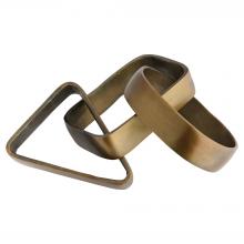  12122 - Catena Sculpture | Antique Brass