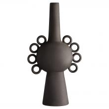  12127 - Ringlets Vase | Black - Small