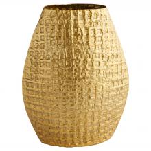  12164 - Artemios Vase | Gold | Oval - Large