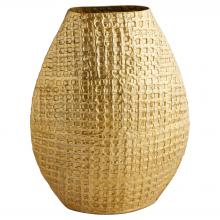  12165 - Artemios Vase | Gold | Oval - Small