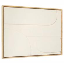  12175 - Nolan Decorative Panel | Off-White | Walnut