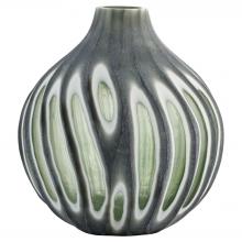  12198 - Kombu Vase | Green - Small