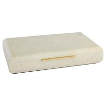  12241 - Celestial Box | Eggshell | Gold - Medium