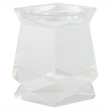  12295 - Faceted Pillar Candleholder - Medium