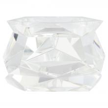  12296 - Faceted Pillar Candleholder - Small