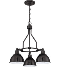  35923-ABZ - Timarron 3 Light Down Chandelier in Aged Bronze Brushed
