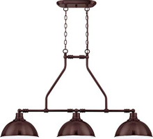  35973-ABZ - Timarron 3 Light Island in Aged Bronze Brushed