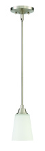  41991-BNK - Grace 1 Light Mini Pendant in Brushed Polished Nickel