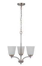  50223-BNK-WG - 3 Light Chandelier