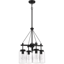  52124-ESP - Crosspoint 4 Light Outdoor Chandelier Espresso