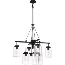  52128-ESP - Crosspoint 8 Light Outdoor Chandelier Espresso