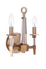  53262-SB - Tarryn 2 Light Wall Sconce in Satin Brass