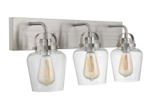  53503-BNK - Trystan 3 Light Vanity in Brushed Polished Nickel