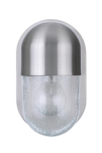  55001-BNK - Pill 1 Light Wall Sconce in Brushed Polished Nickel