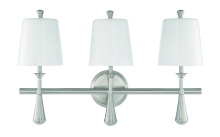  57403-BNK - Palmer 3 Light Vanity in Brushed Polished Nickel