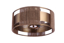  59052-SB - Kensey 2 Light Semi Flush in Satin Brass
