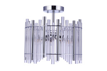  59253-CH - Reveal 3 Light Semi Flush in Chrome
