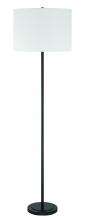  87010FB-F - Jones 1 Light Floor Lamp in Flat Black