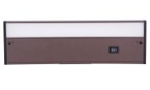  CUC1012-BZ-LED - 12" Under Cabinet LED Light Bar in Bronze